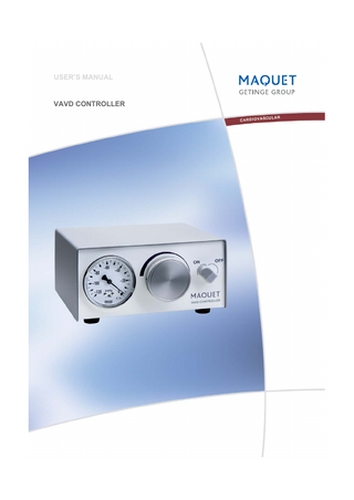 VAVD Controller Users Manual ver XX-07 June 2012