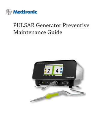 PULSAR Generator Preventive Maintenance Guide  