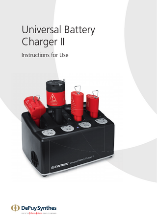 Universal Battery Charger II Instructions for Use Oct 2017
