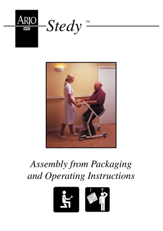 ARJO Stedy Operating and Product Care Instructions Issue 2