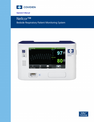 Bedside Respiratory Patient Monitoring System Operators Manual Rev E March 2014