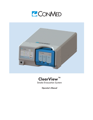 ClearView Operators Manual Rev B