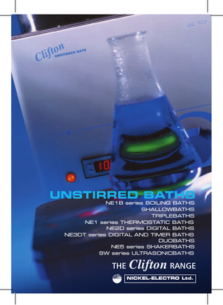 NE1xx series Unstirred Baths Catalogue Nov 2011