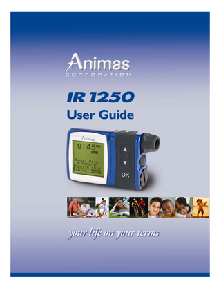 Animas IR1250 User Guide