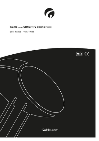 GB/US... GH1/GH1 Q Ceiling Hoist User manual – vers. 101.00  1  
