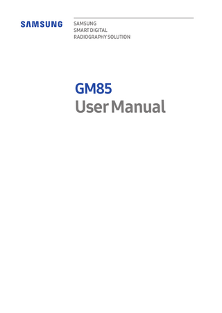 GM85 User Manual Ver 2.0 March 2017