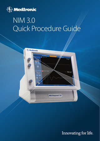 NIM 3.0 Quick Procedure Guide  