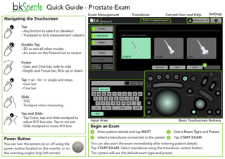 bkSpectro Quick Guide Prostate Exam Oct 2018
