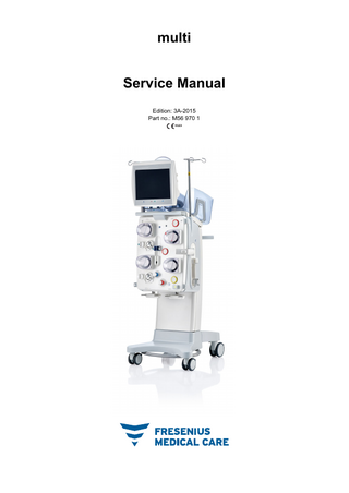 multiFiltrate Service Manual Edition 3A-2015
