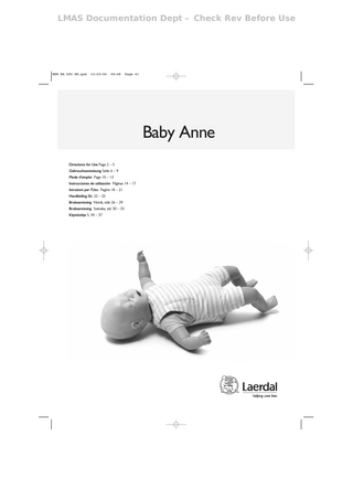 Baby Anne Directions for Use Rev D
