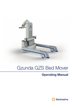 Gzunda GZS Bed Mover Operating Manual  