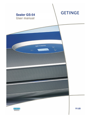 Sealer GS-54 User Manual V1.03