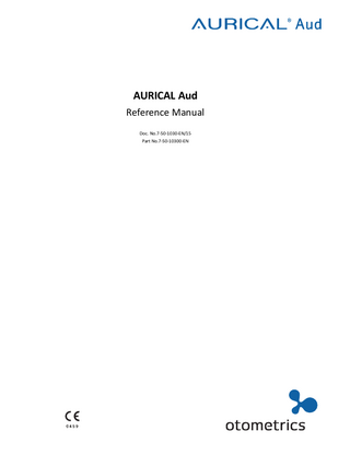 AURICAL Aud Reference Manual March 2017
