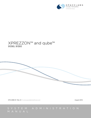XPREZZON and Qube Administration Manual Rev D Aug 2014