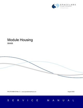 Module Housing (90499) Service Manual Rev C Aug 2020
