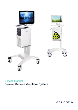 | Introduction | 2 |  2 Introduction  Table of Contents 2.1 2.2 2.3 2.4 2.5  Servo-u/Servo-n Ventilator System, Service Manual  Main units Patient unit User interface Software structure Internal communication  | 2-2 | 2-4 | 2-8 | 2 -11 | 2 -13  2-1  