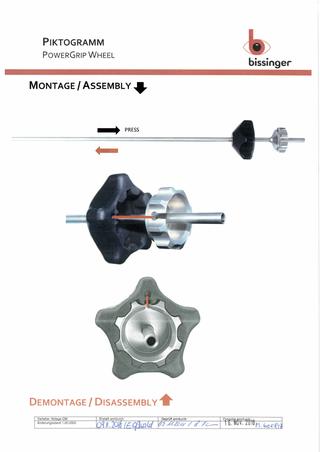 POWERGRIP Wheel Assembly-Disassembly Instructions