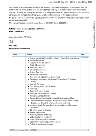 Q-NRG Service Manual Edition 3 July 2021