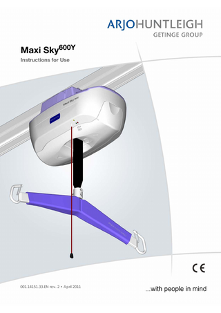 Maxi Sky 600Y Instructions for Use Rev 2 April 2011