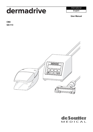 International English User Manual CM2 GD-113  