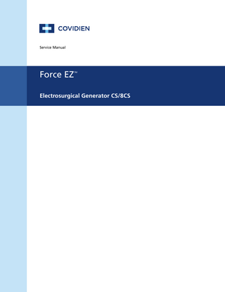 Force EZ Generator CS/8CS Service Manual Feb 2011