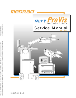 Mark V ProVis Service Manual Rev C