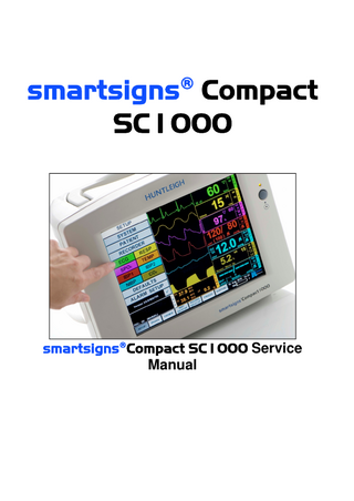 Smartsigns Compact SC1000 Service Manual