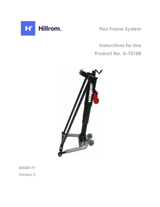 Flex Frame System A-70100 Instructions for Use Rev C March 2020