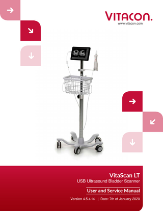 VitaScan LT User and Service Manual Ver 4.5.4.14 Jan 2020
