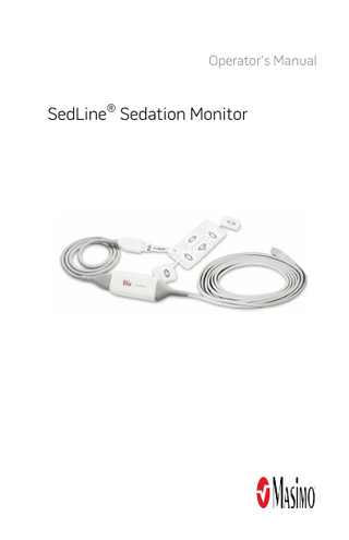 Operator's Manual  SedLine® Sedation Monitor  