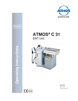 ATMOS C 31 Operating Instructions Index 34 Aug 2015