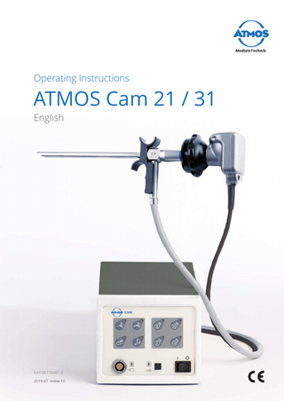 ATMOS Cam 21/31 Operating Instructions Index 10 July 2019