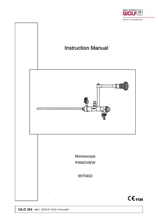 PANOVIEW Morcescope Instruction Manual V2.0 Jan 2013