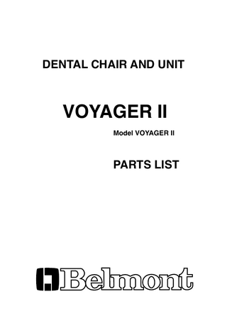 VOYAGER II Parts List Dec 2015