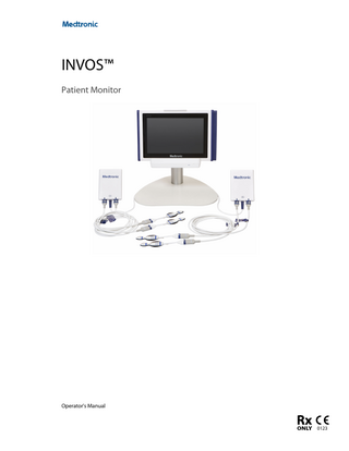 INVOS PM7100 Operators Manual Rev A