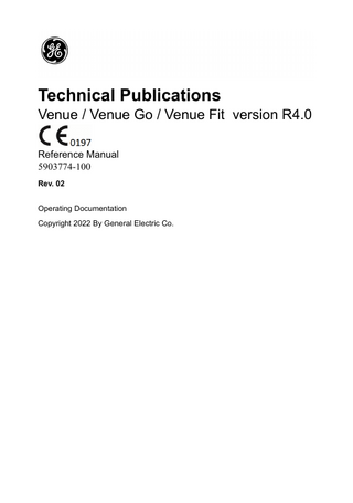 Venue Series Reference Manual Rev 02