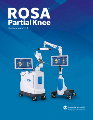 ROSA Partial Knee User Manual V1.1.1
