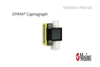 EMMA Capnograph Operators Manual