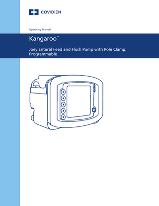 Kangaroo ePump  Operating Manual