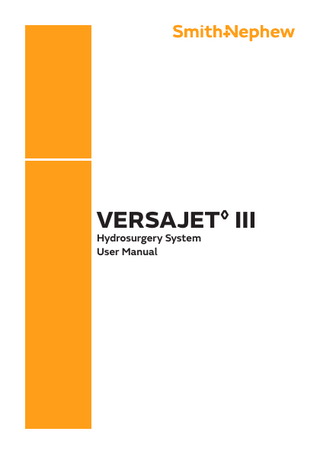 VERSAJET III User Guide