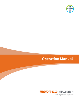 MRXperion Operation Manual Rev M