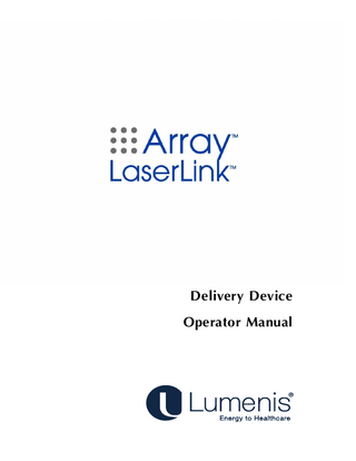 Array LaserLink Delivery Device Operator Manual Rev B