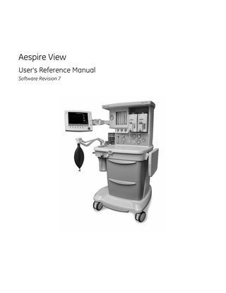 Aespire View Users Reference Manual Sw Rev 7 Rev D
