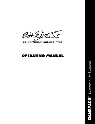eMax Operating Manual Rev 4