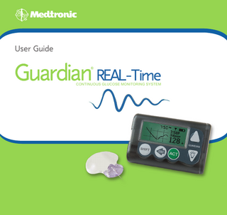 User Guide  CONTINUOUS GLUCOSE MONITORING SYSTEM  