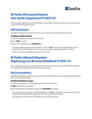M-Turbo User Guide Supplement 1.3 P12937-01