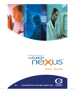neXus User Guide Issue 2 Oct 2005