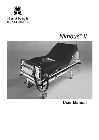 Huntleigh Nimbus 2 User Manual April 2000