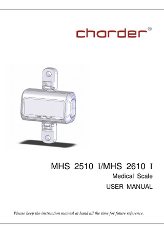MHS 2510 I and 2610 I User Manual Aug 2016