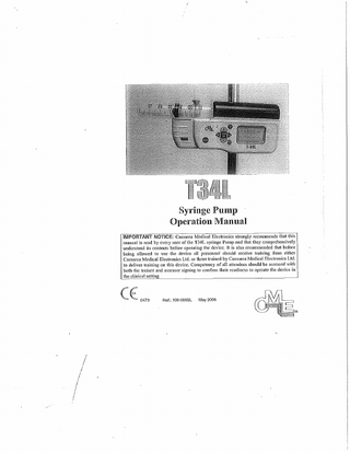 T34L Operation Manual Sw Ver LCATXXXXX